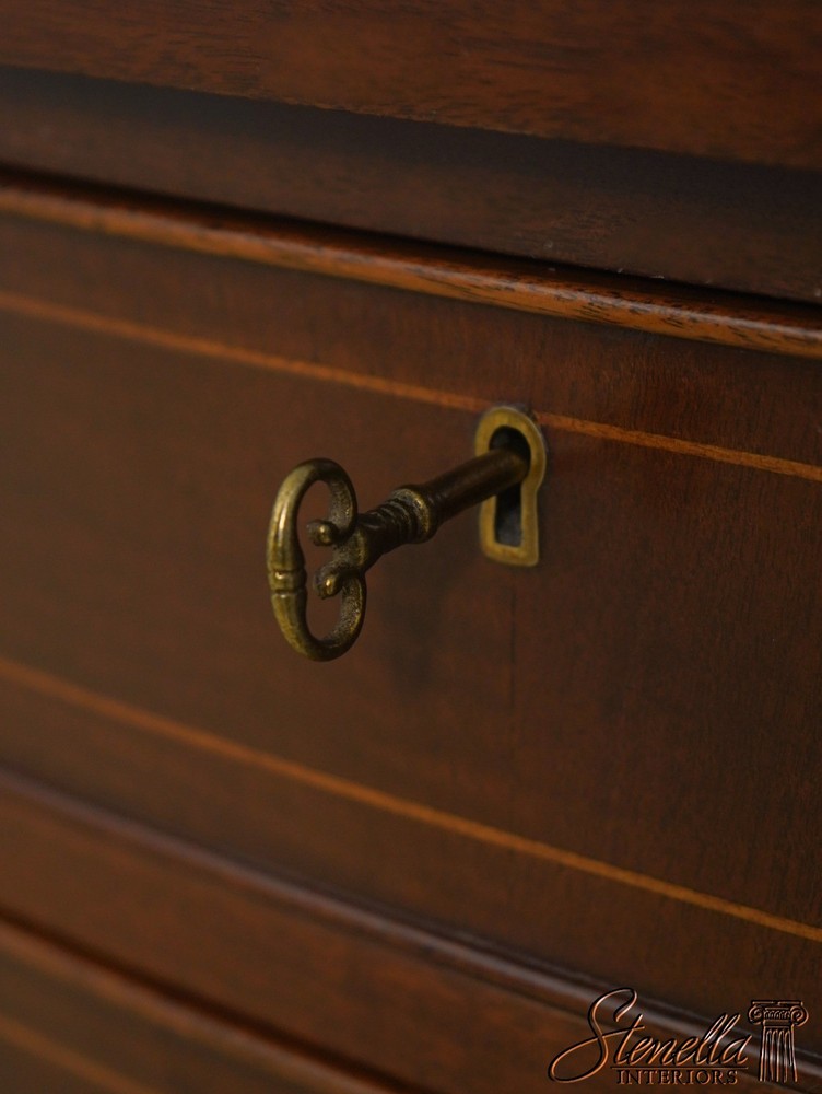 70427: BIGGS Mahogany Serpentine Front Sideboard Server
