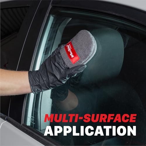 Universal Microfiber Coating Applicator Pads, 2-Pack | Finger Pocket Design,