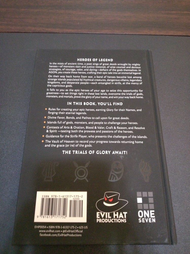 Agon RPG, John Harper