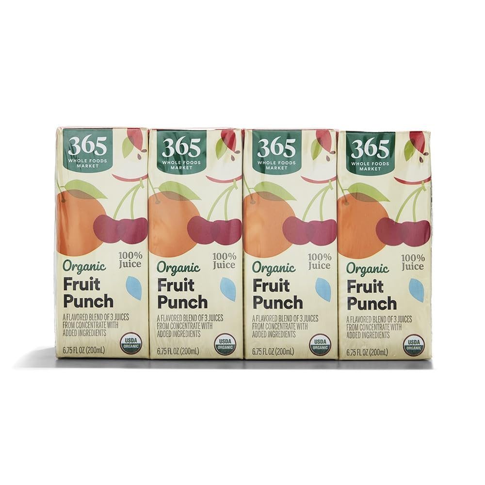 , Organic Fin-Tastic Fruit Punch, 8 Pack