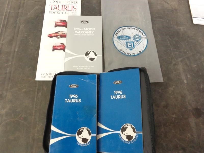 TAURUS 1996 Owners Manual