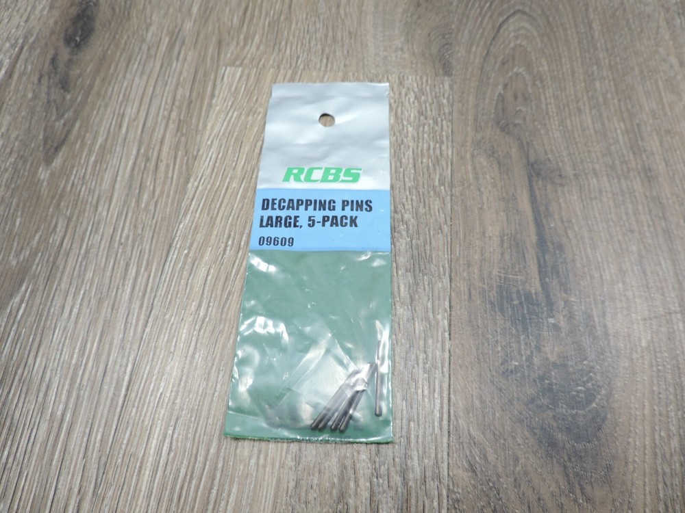 RCBS Decapping Pins Large 5 Pack 09609