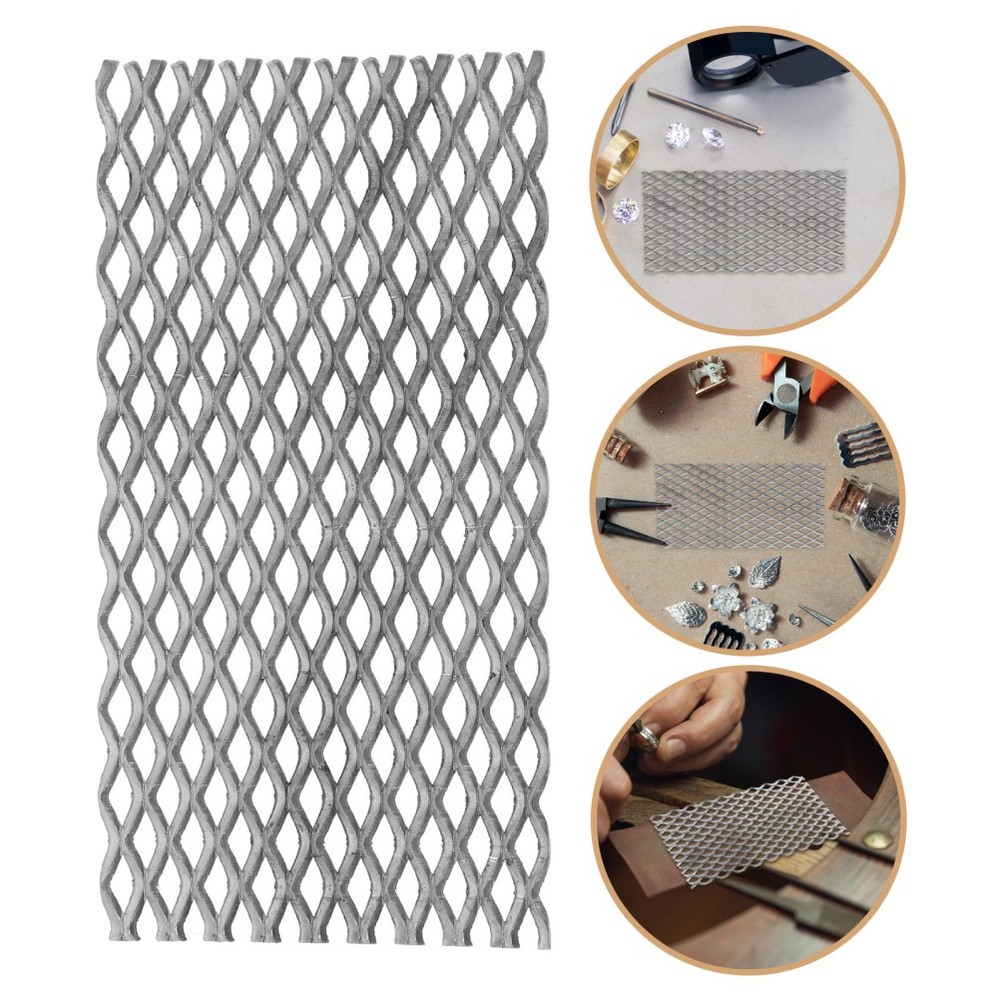 Electroplated Titanium Mesh Electrode Metal Electroplating Tool Jewelry