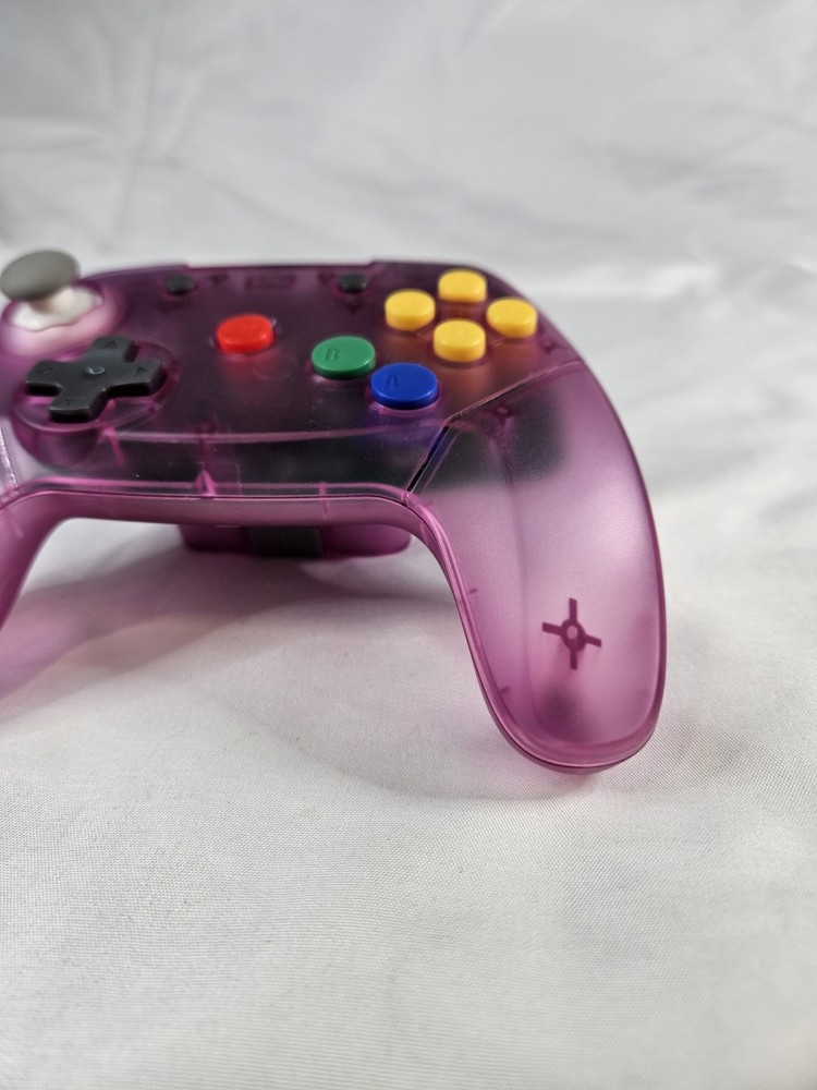 Retrofighter's Brawler64 Wired Atomic Purple Game Controller | Excellent Shape