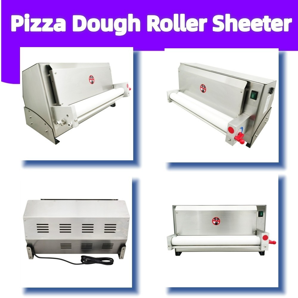 Commercial Pizza-making Machine Electric Dough Sheeter Dough Press Rolling Machi