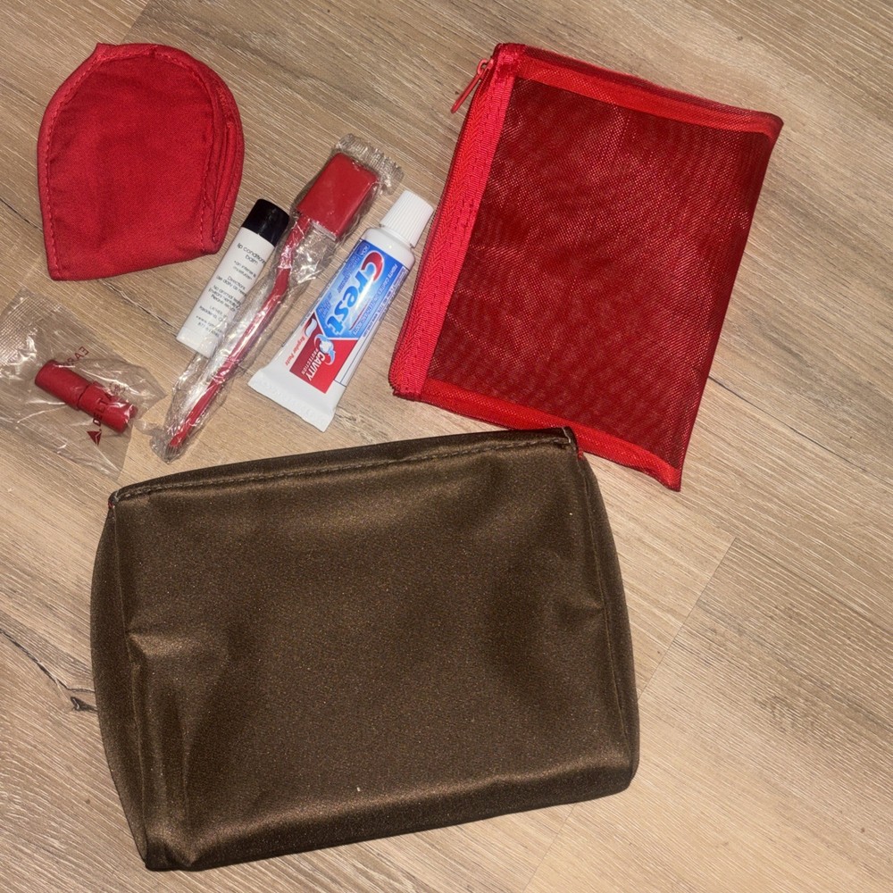 Delta Airlines Elite Business First Class Flight Amenity Kit
