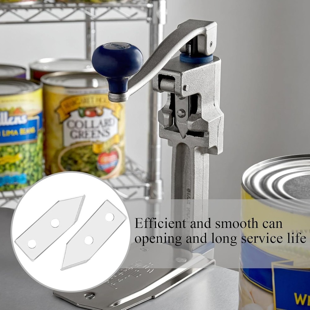 Stainless Steel 2 Pack Can Opener Replacement Blades – Perfect for Kitchen Use