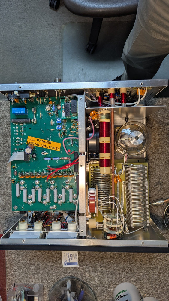 Ameritron AL-80BG HAM HF Linear Amplifier with Grid Protection Installed