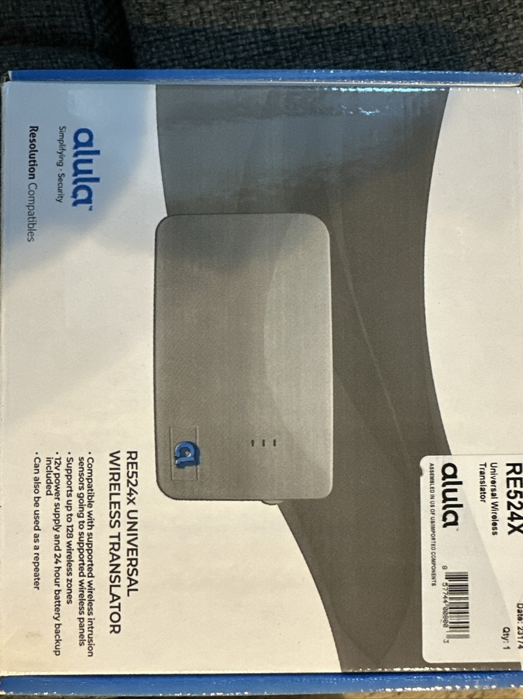 Alula RE524X Wireless Translator - White