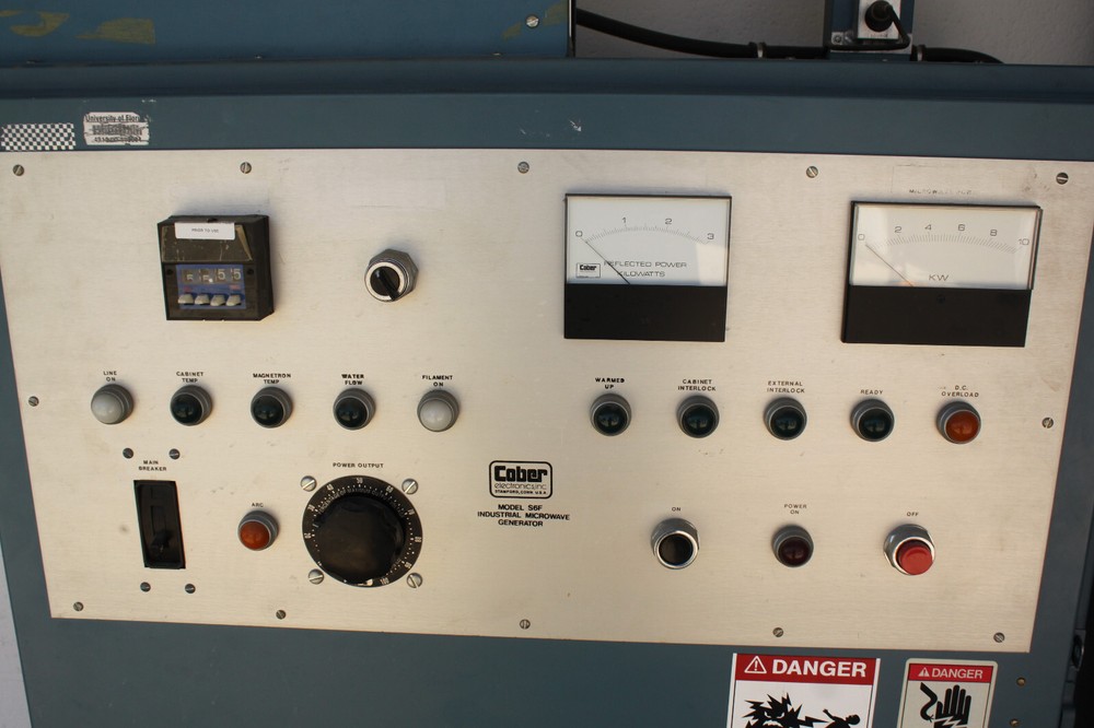 COBER S6F INDUSTRIAL MICROWAVE GENERATOR & MICROWAVE