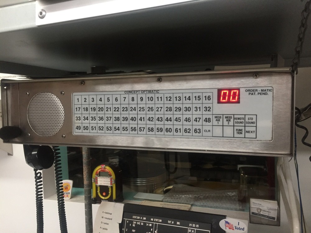 Ordermatic Order Matic PB-32 Punch Block for drive-in Optimatic intercom systems