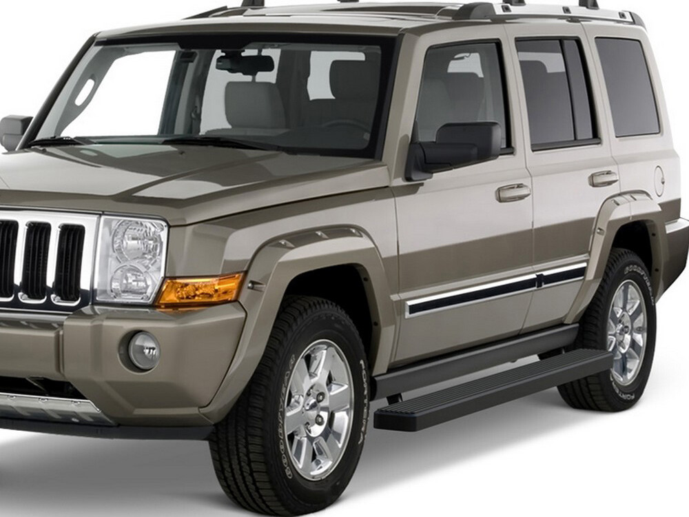 APS Premium 5" Black Side Steps Fit 06-11 Jeep Commander