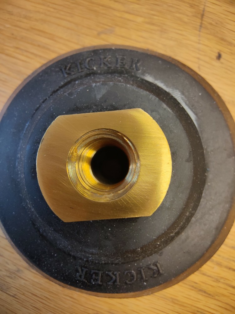 KICKER Rubber Backing Pad BACKER PAD MEDIUM 4" 5/8"-11 BP4M-00