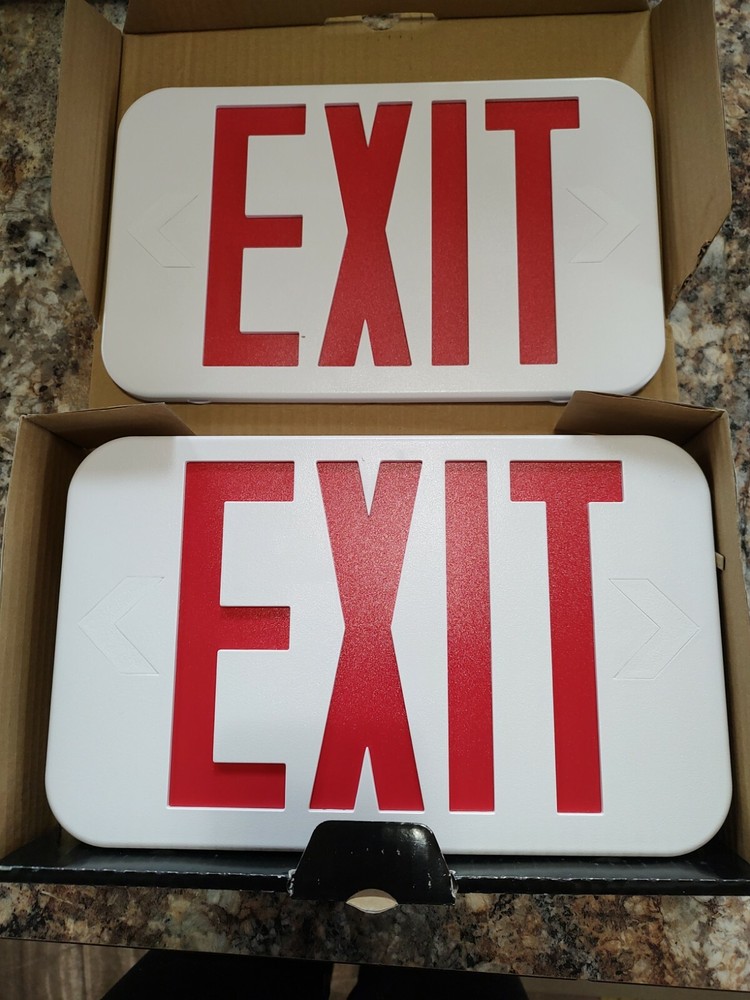 Compass CE Series Trade Select LED Emergency Exit Lighted Sign
