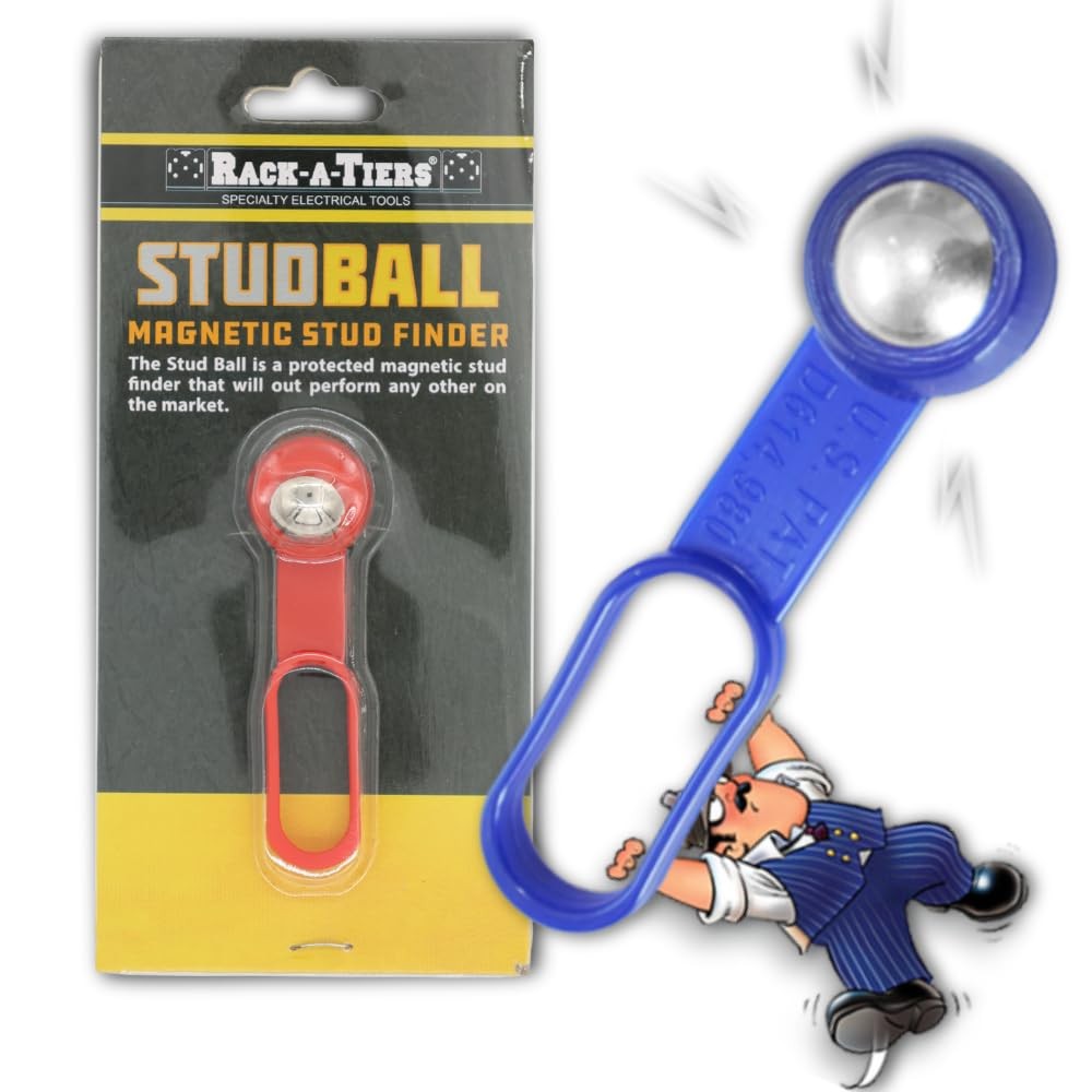 Rack-A-Tiers Stud Ball - Magnetic Finder, Rare Basic pack, Assorted