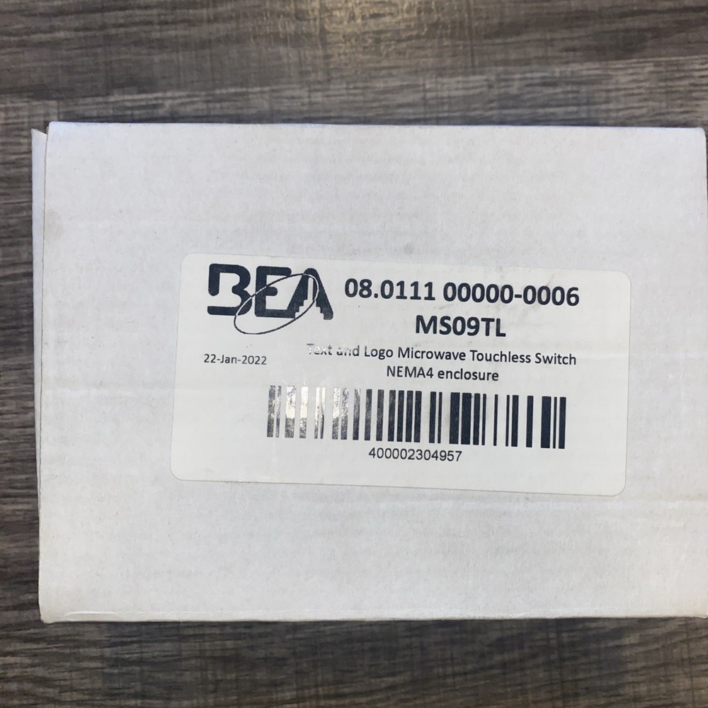 Bea 10MS09TL Wave To Open Touchless Switch