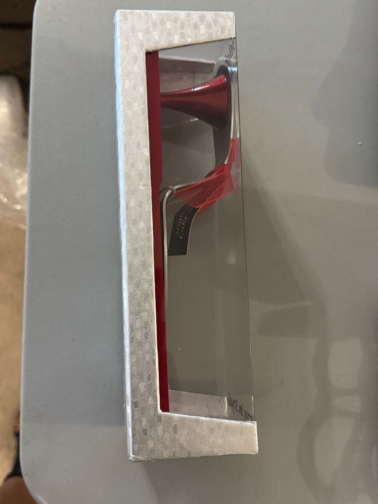 Wedding Cake Server & Knife Set – Red Handle – New in Gift Box