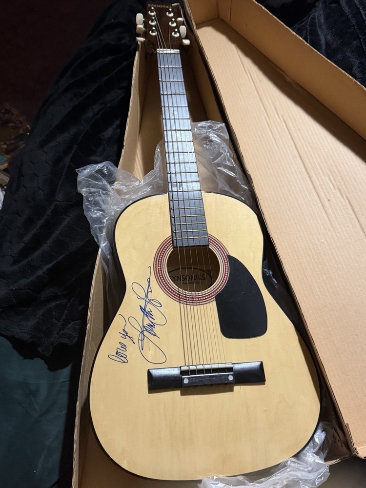 Loretta Lynn Signed Guitar