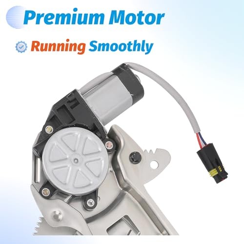 Power Window Regulator with Motor Compatible with Front Right Passenger Side