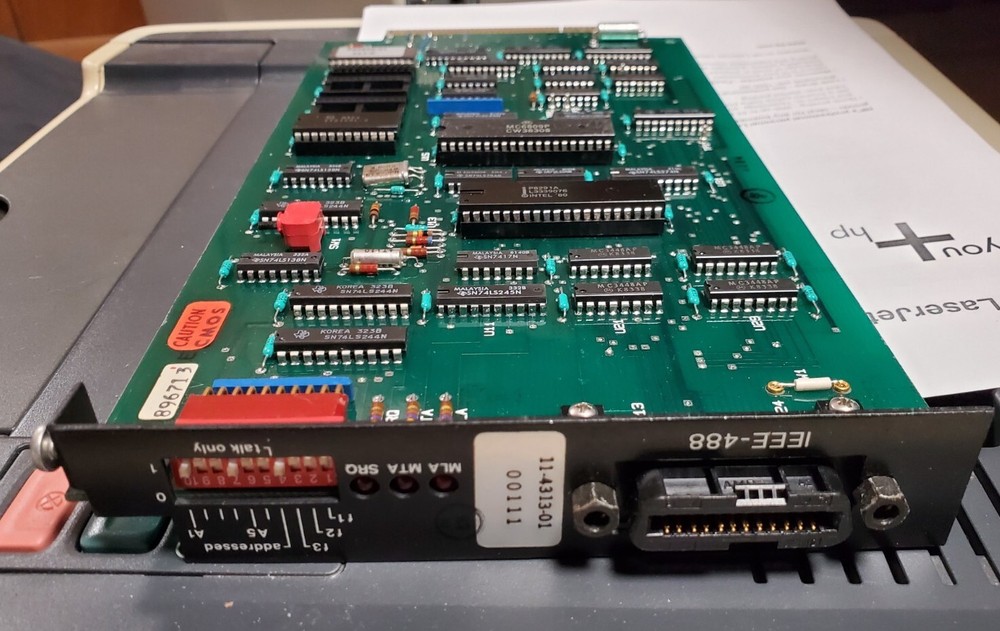 Gould IEEE-488 Interface Pcb Board module card MLA MTA SRQ 11-4313-01 696830