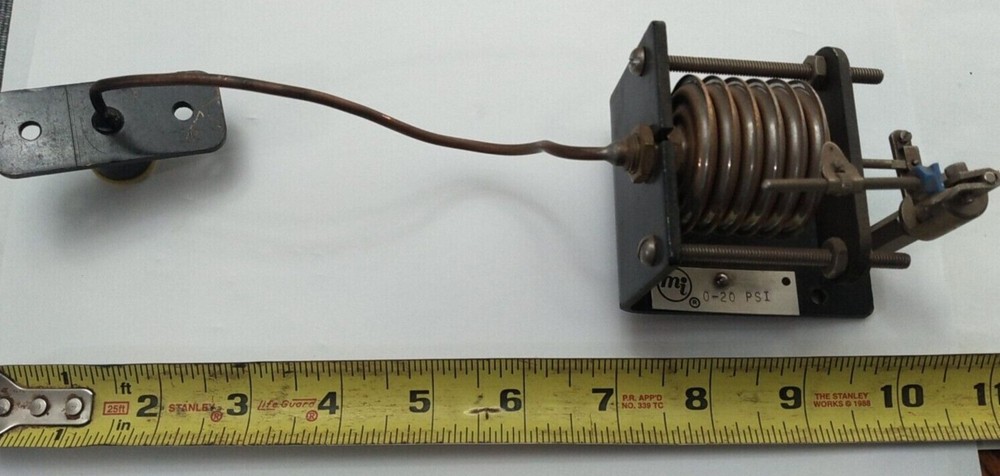 Mercury Instruments Process/Chart Recorder Element 0-20 psi 