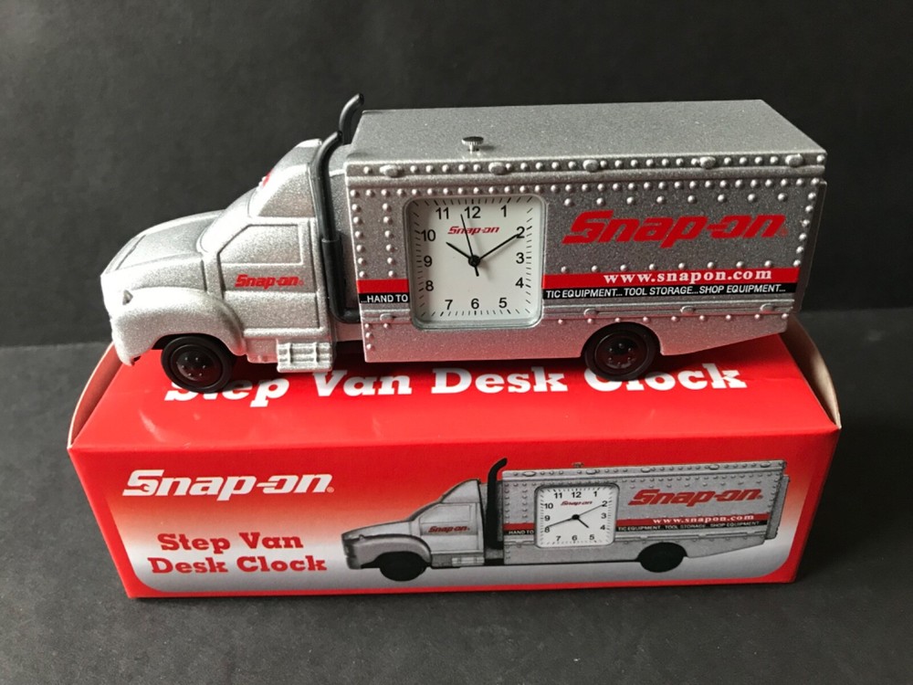 Snap-on Tools Step Van Desk Clock - NEW - Stock # SSX13T100