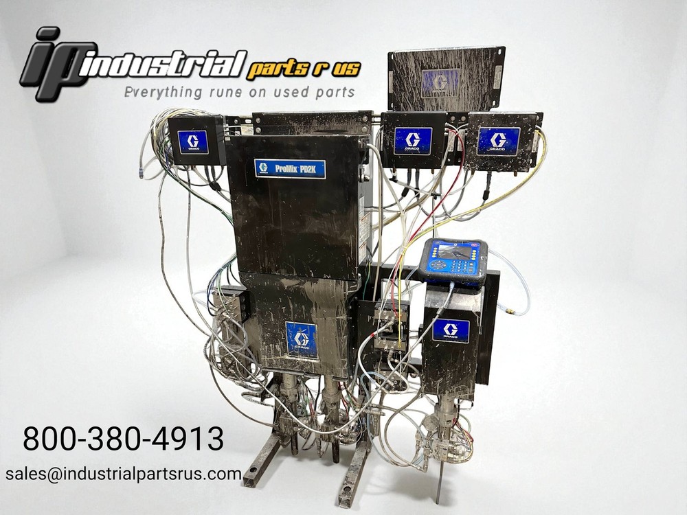 Graco ProMix PD2K Automatic Proportioner w/ Color Change Controllers & Pendant