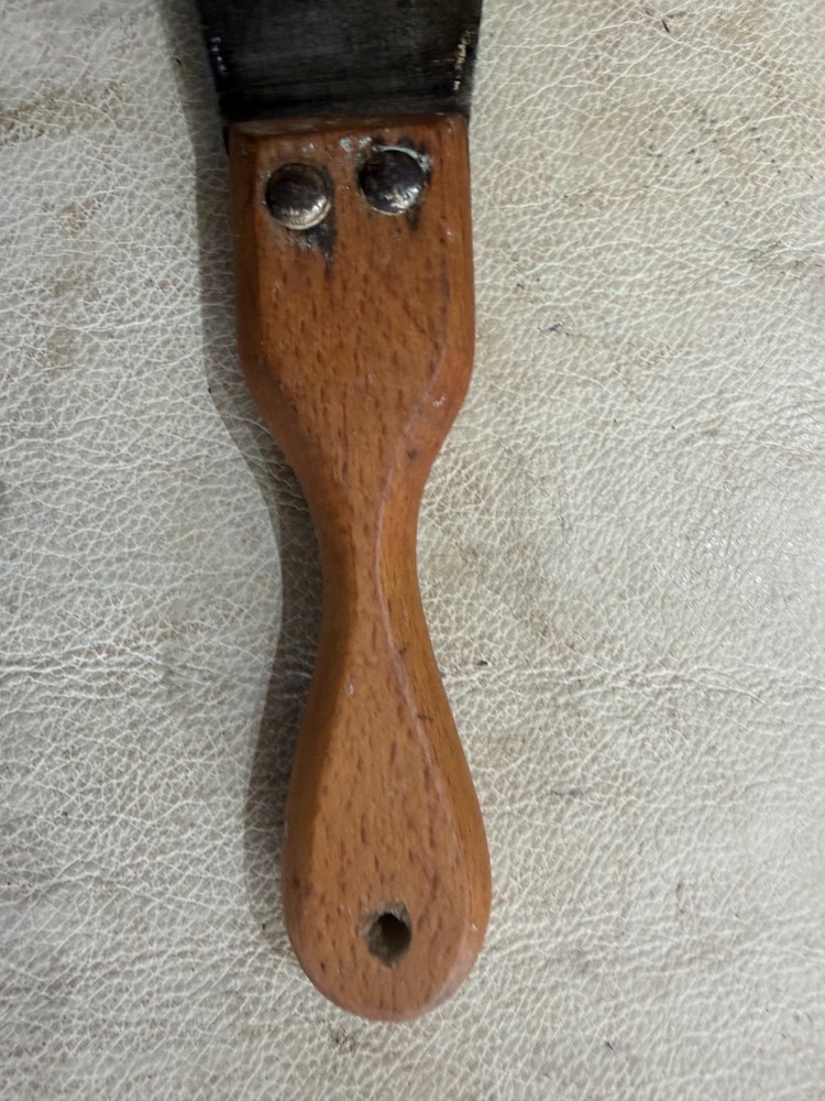 Vintage 4” Wooden Handled Decorators Scraper Tool