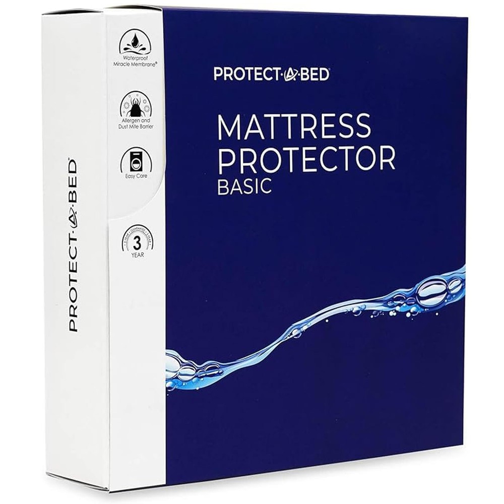 Protect-A-Bed Basic Waterproof Mattress Protector, Twin Size