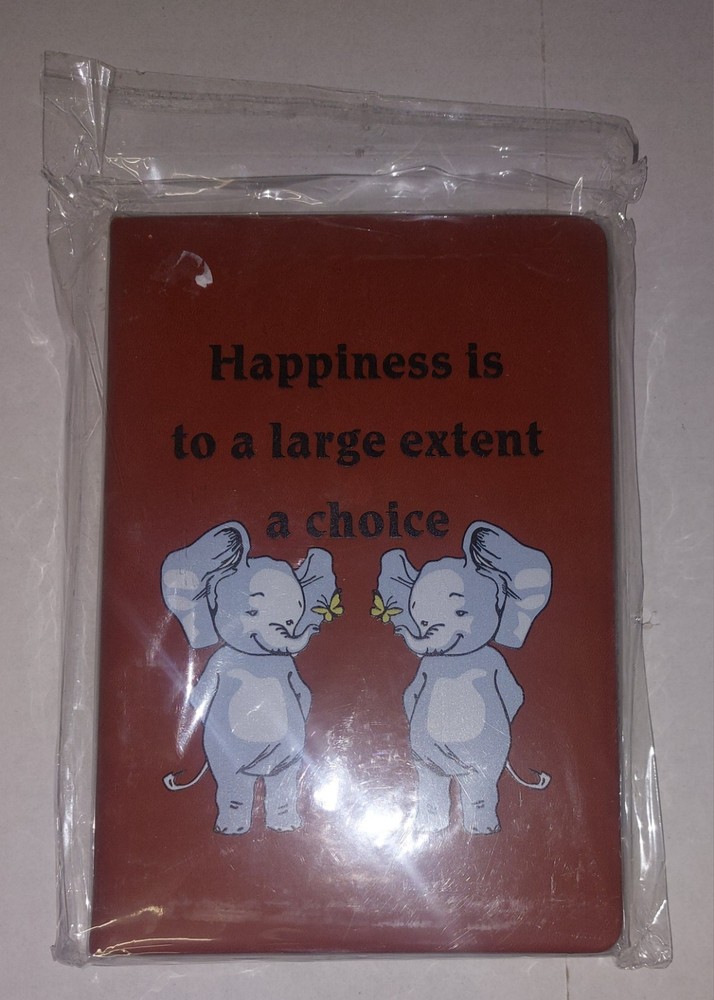 Lined Elephant Journal Notebook 100 Pages 5.8" X 8.4" Planner Diary