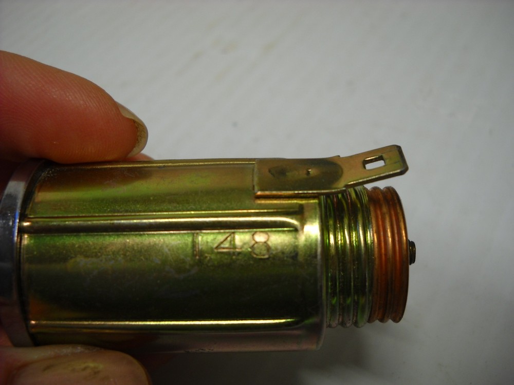 Car Auto Cigarette Lighter & Assembly Chrome #148