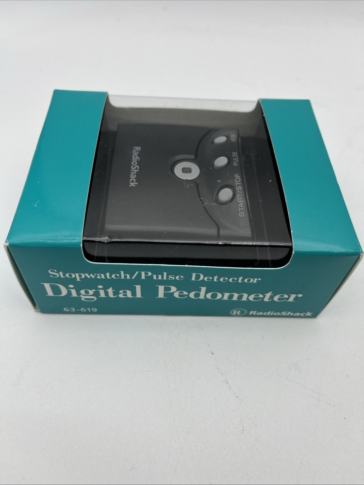 Radio Shack Digital Pedometer Stopwatch/Pulse Detector