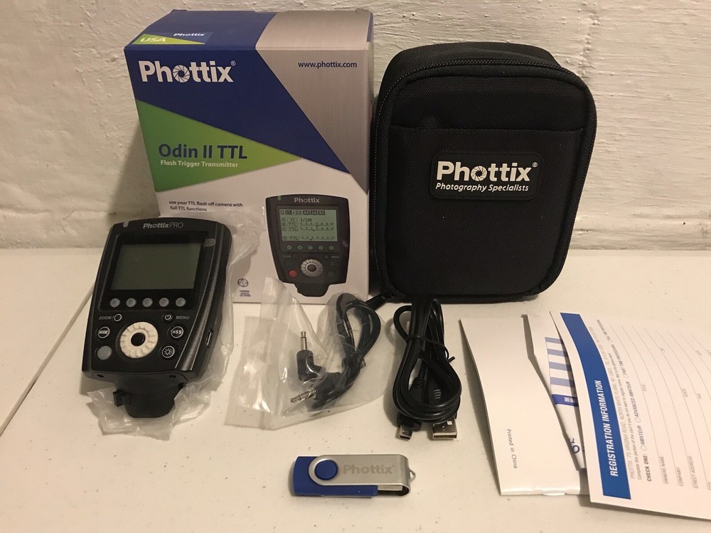 Phottix Odin II TTL Flash Trigger Transmitter Unused In The Box