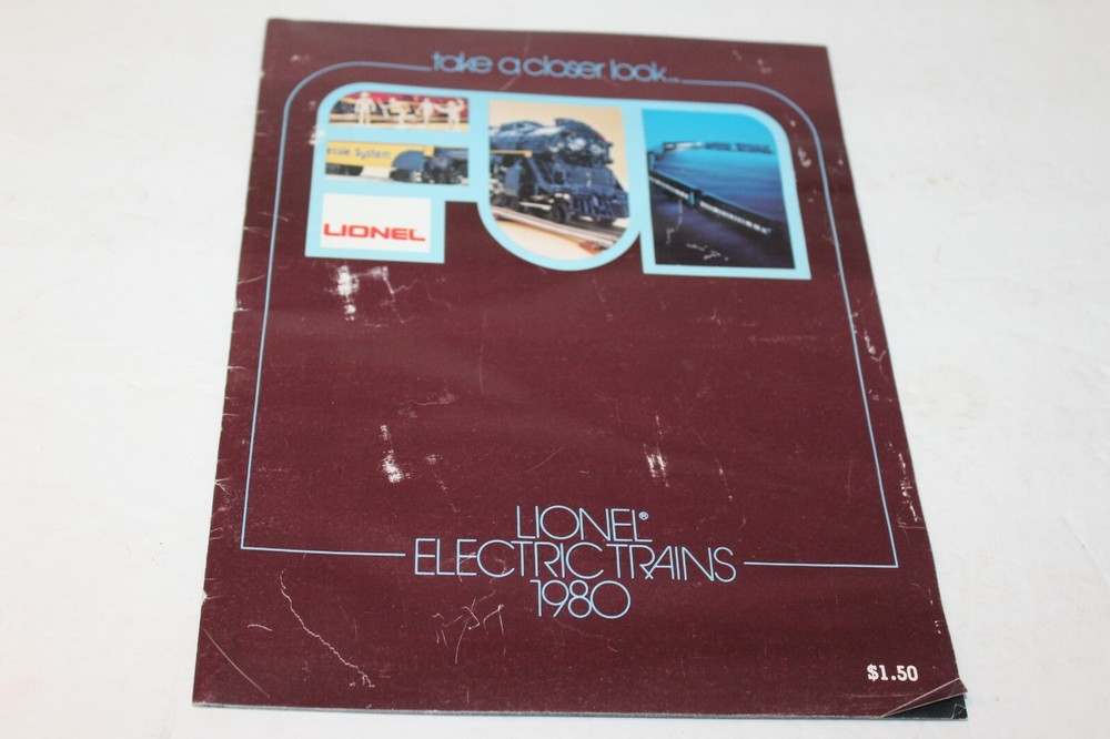 VINTAGE 1980 LIONEL ELECTRIC TRAINS CATALOG
