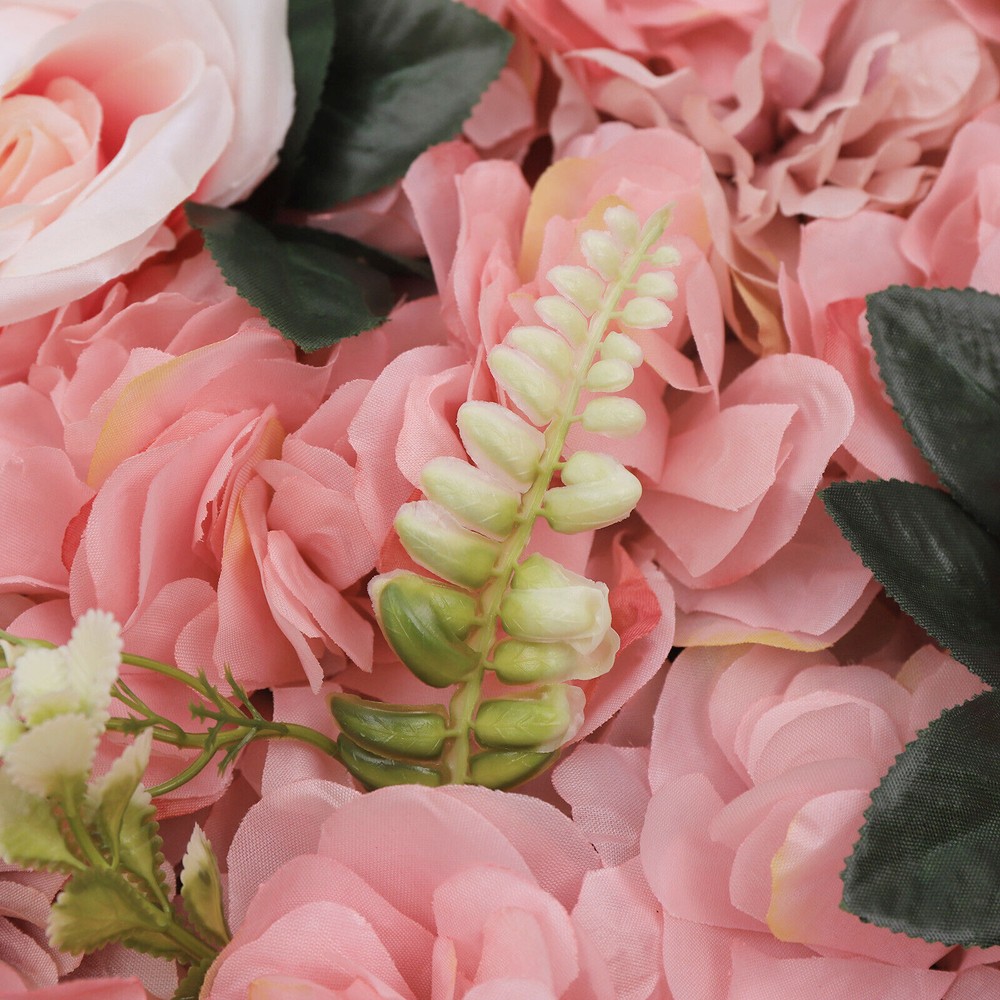 12 Pcs Flower Wall Panel, Artificial Flower Backdrop, Flower Panels for Backdrop