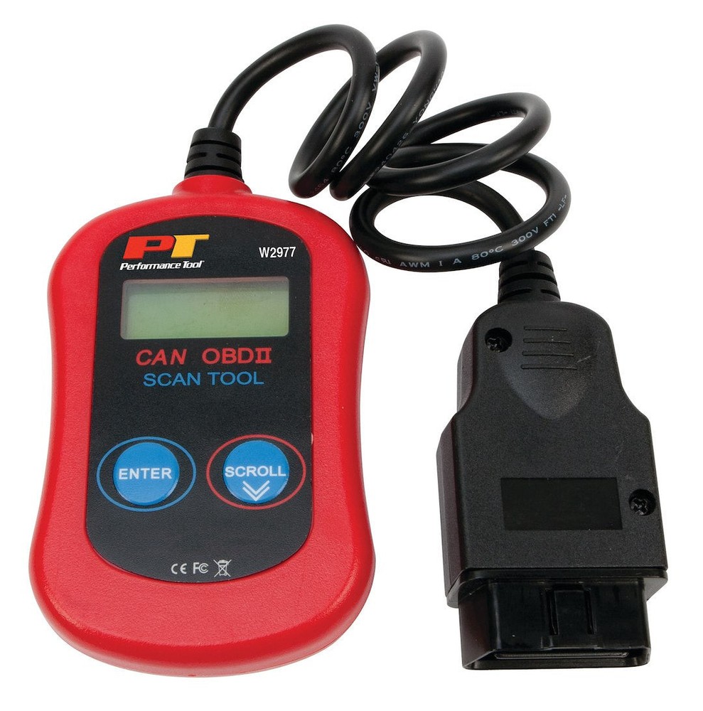 PERFORMANCE TOOL W2977 CAN OBDII DIAGNOSTIC SCAN TOOL