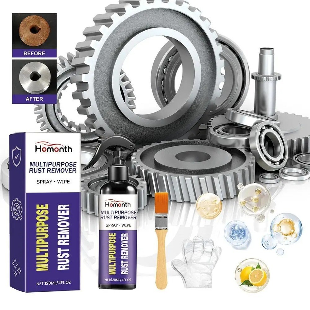 Multi-purpose Car Rust Removal Spray Rust Remover Rust Inhibitor Derusting |us~