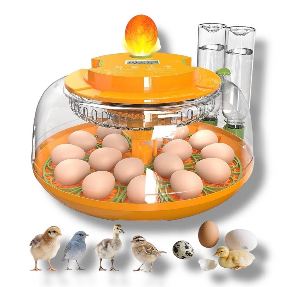 18 Egg Incubators for Hatching Eggs,  Automatic Turning And Humidity Control