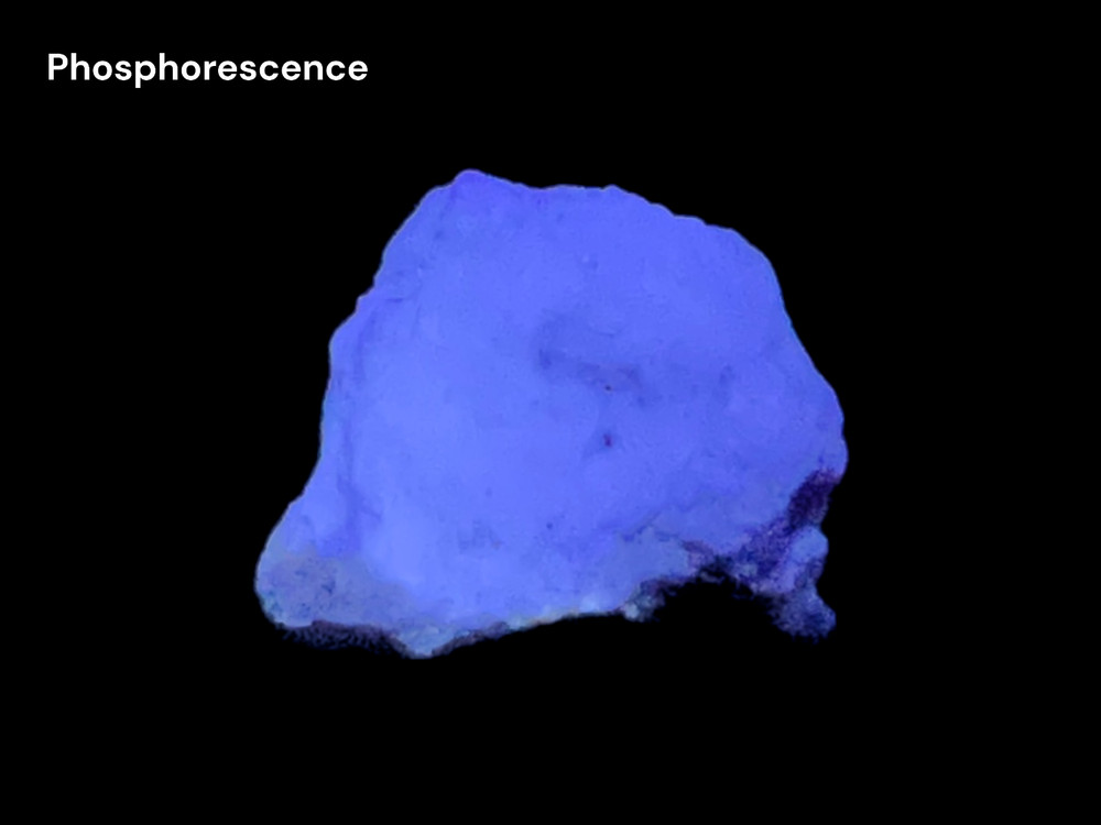 48 Carat Fluorescent Phosphorescent Sharp Tenebrescent Hackmanite with Mica @AFG