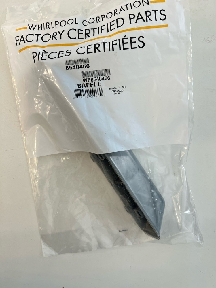 Wp8540456 - Baffle - Whirlpool Maytag