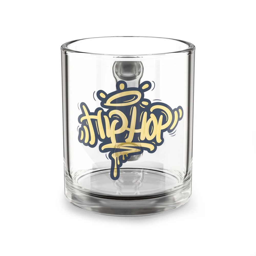 Hip Hop Graffiti Glass Mug 10oz