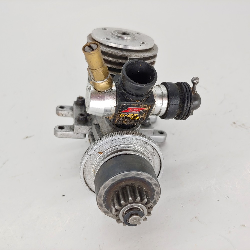 Vintage Super Tigre ST 27 Nitro Engine from Duratrax Warhead (Untested)
