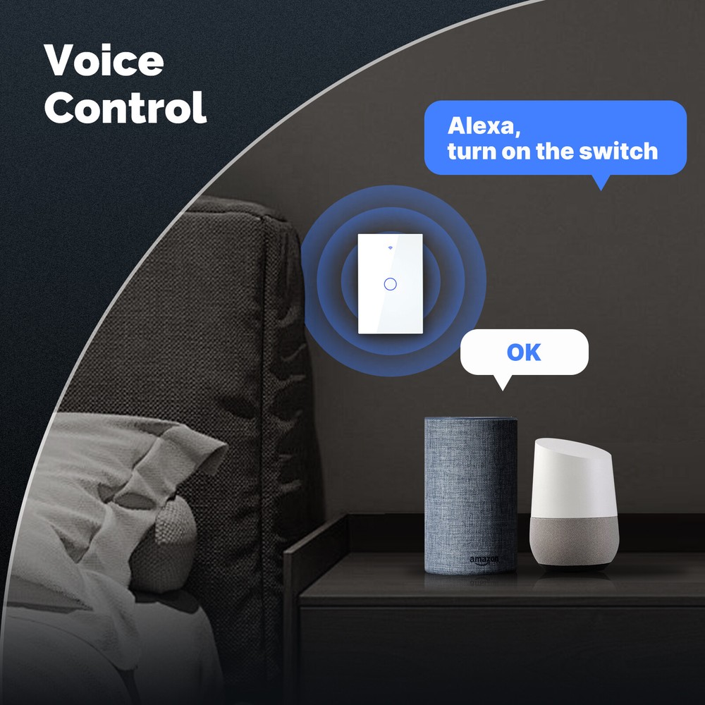 MOES Zigbee Mesh Smart Light Switch Work as Relay Require Neutral Wire Alexa APP