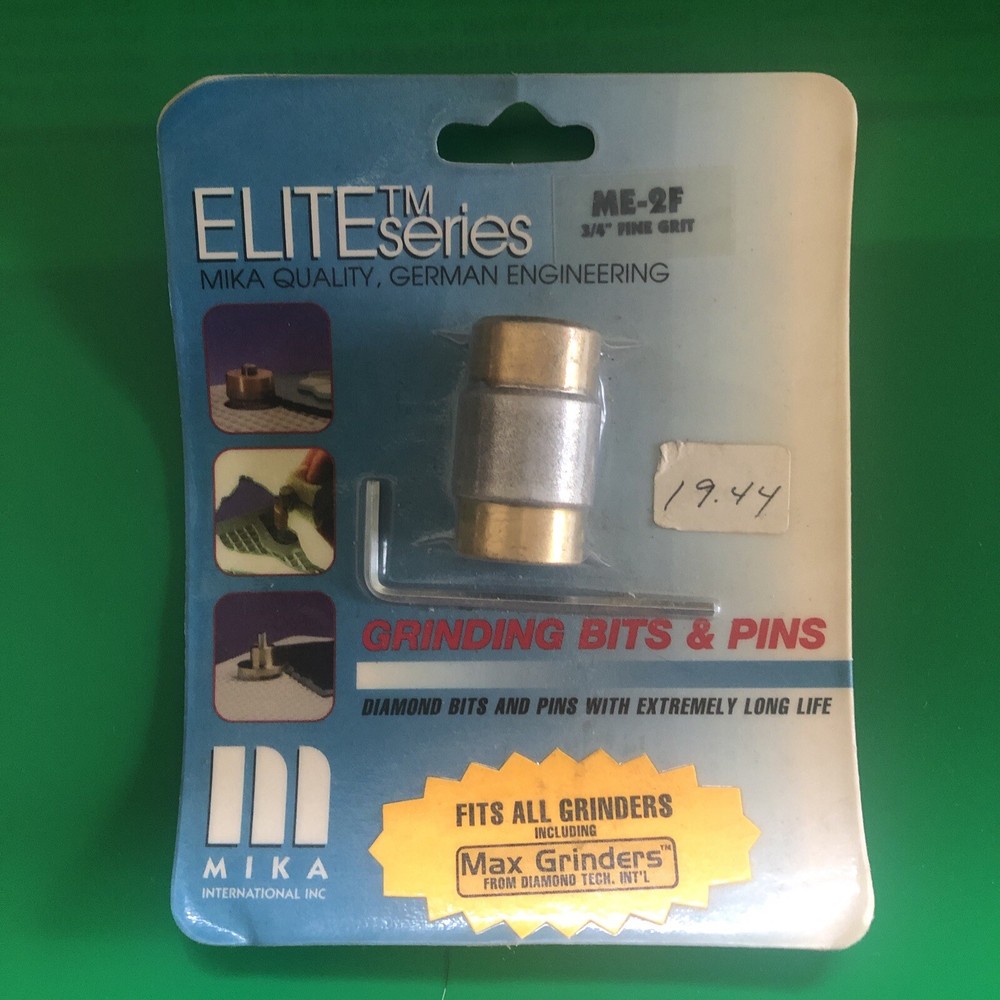 3/4" Fine Grit Mika Diamond Grinder Bit