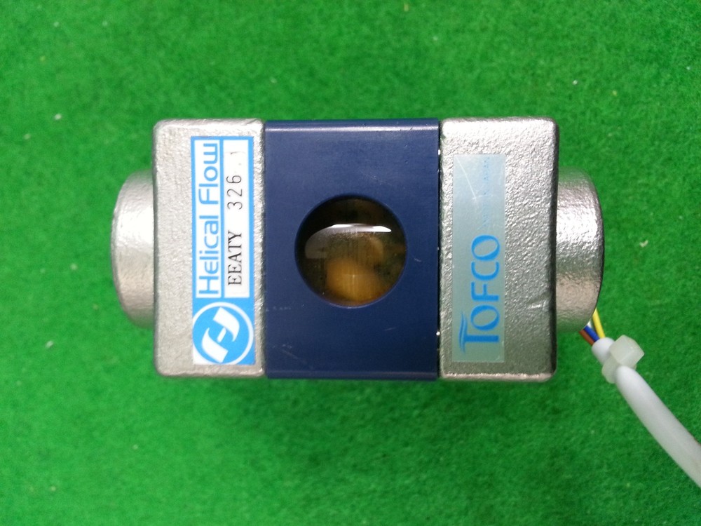 TOFLO HELICAL FLOW ANALOG 4~20mA, USED