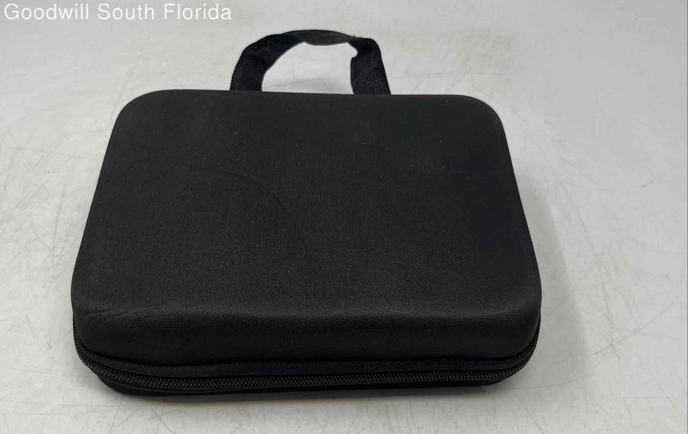 Black Remote Controller Drone With Accessories In Carrying Case No Tested