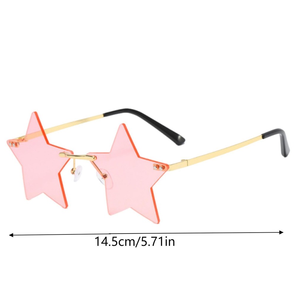 Star Shape Sunglasses Alcohol Goggles