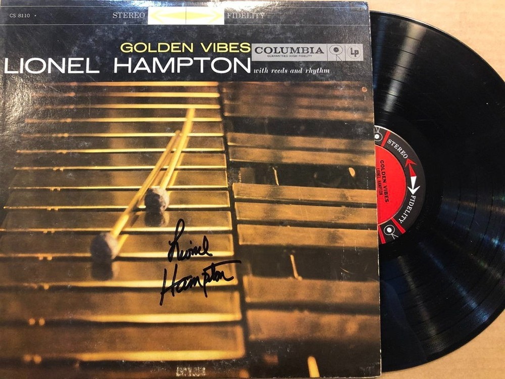 Lionel Hampton- Signed Record Album