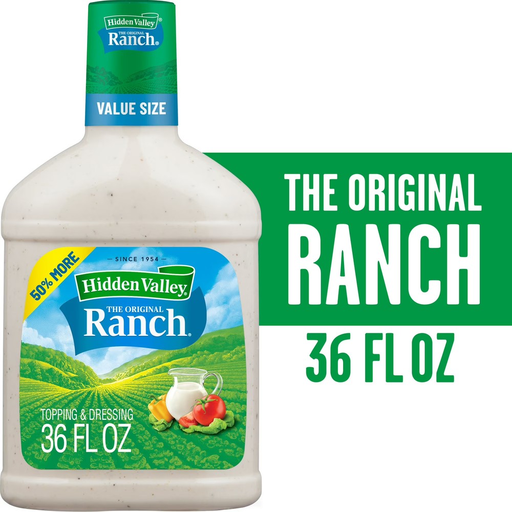 Original ranch salad dressing and topping