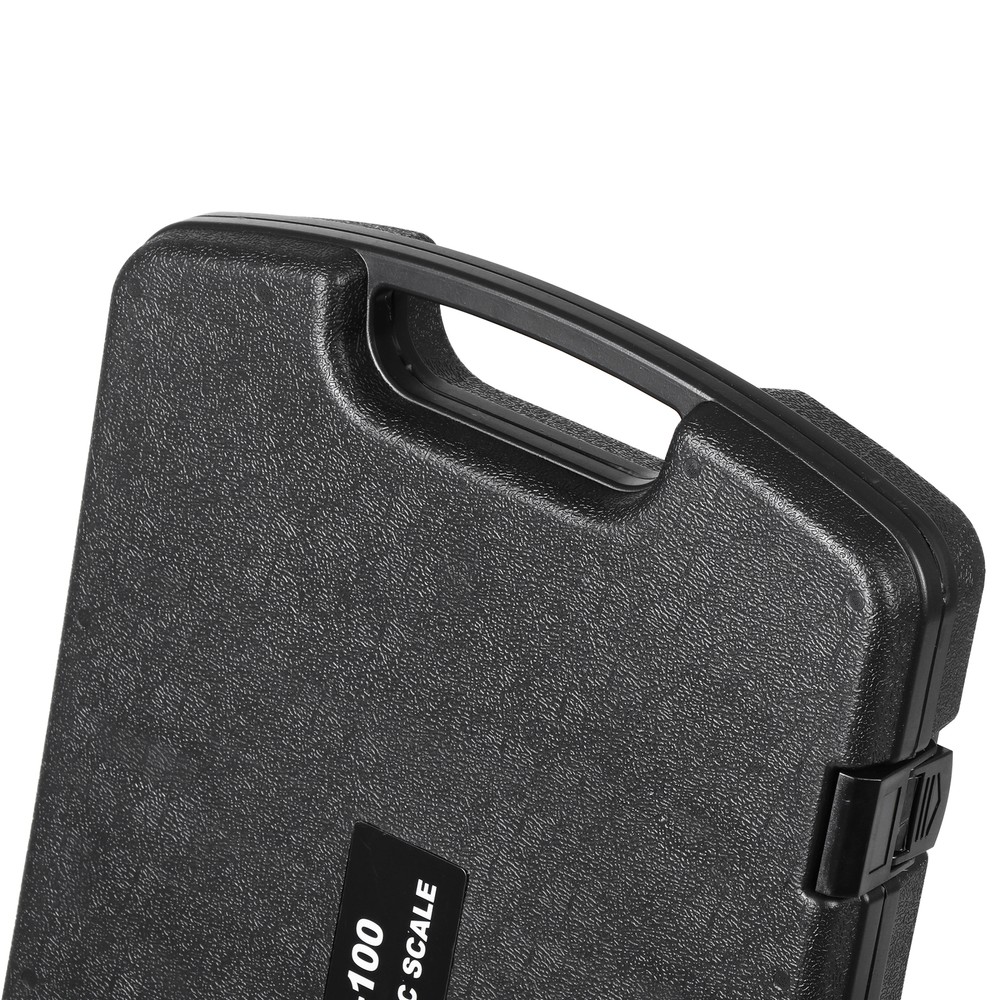 220LBS Electronic Digital Refrigerant Charging Weight Scale with Portable Case